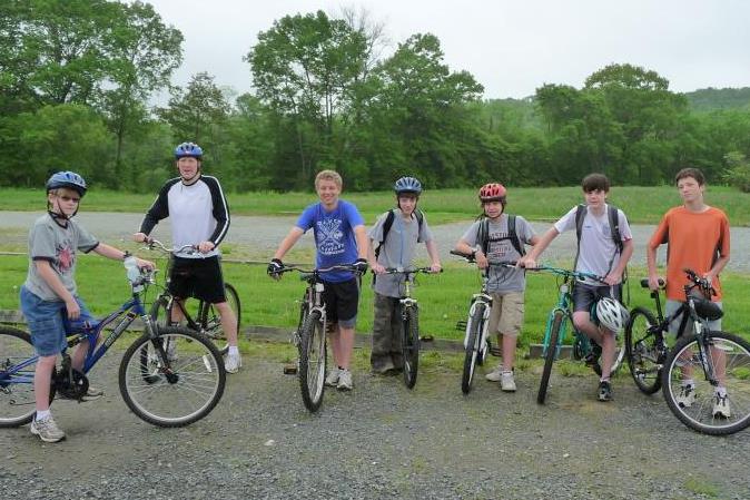 Scouts Biking