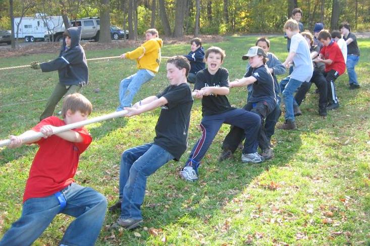 Scouts Tug of War